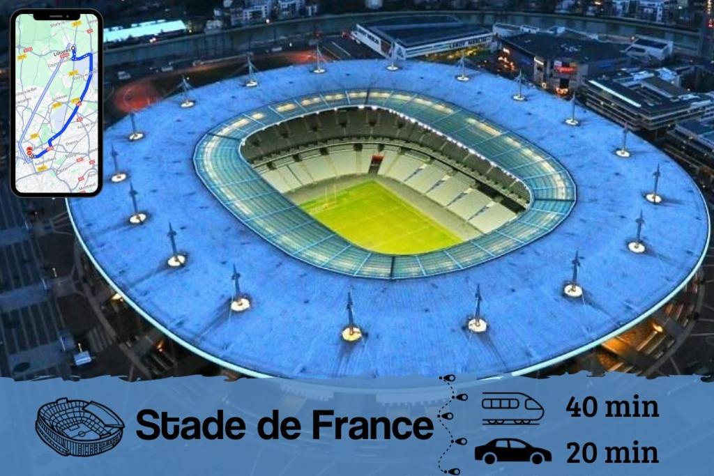 Smart House Airport Cdg, Asterix Apartment Louvres Екстериор снимка